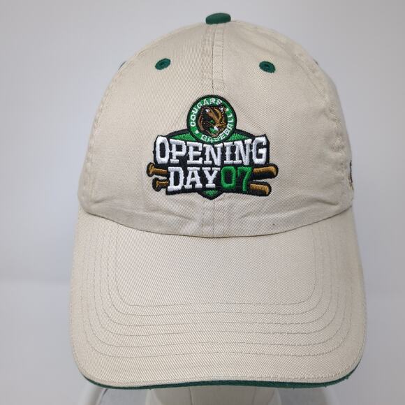 Cougars Baseball Opening Day 07 Baseball Cap Beige OS Promotional Adventure - Picture 2 of 9